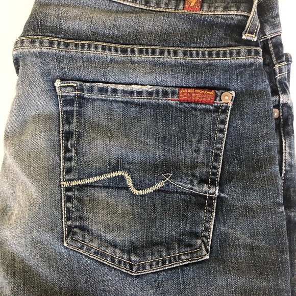 Men’s 7 For All Mankind Bootcut Jeans - Picture 2 of 8